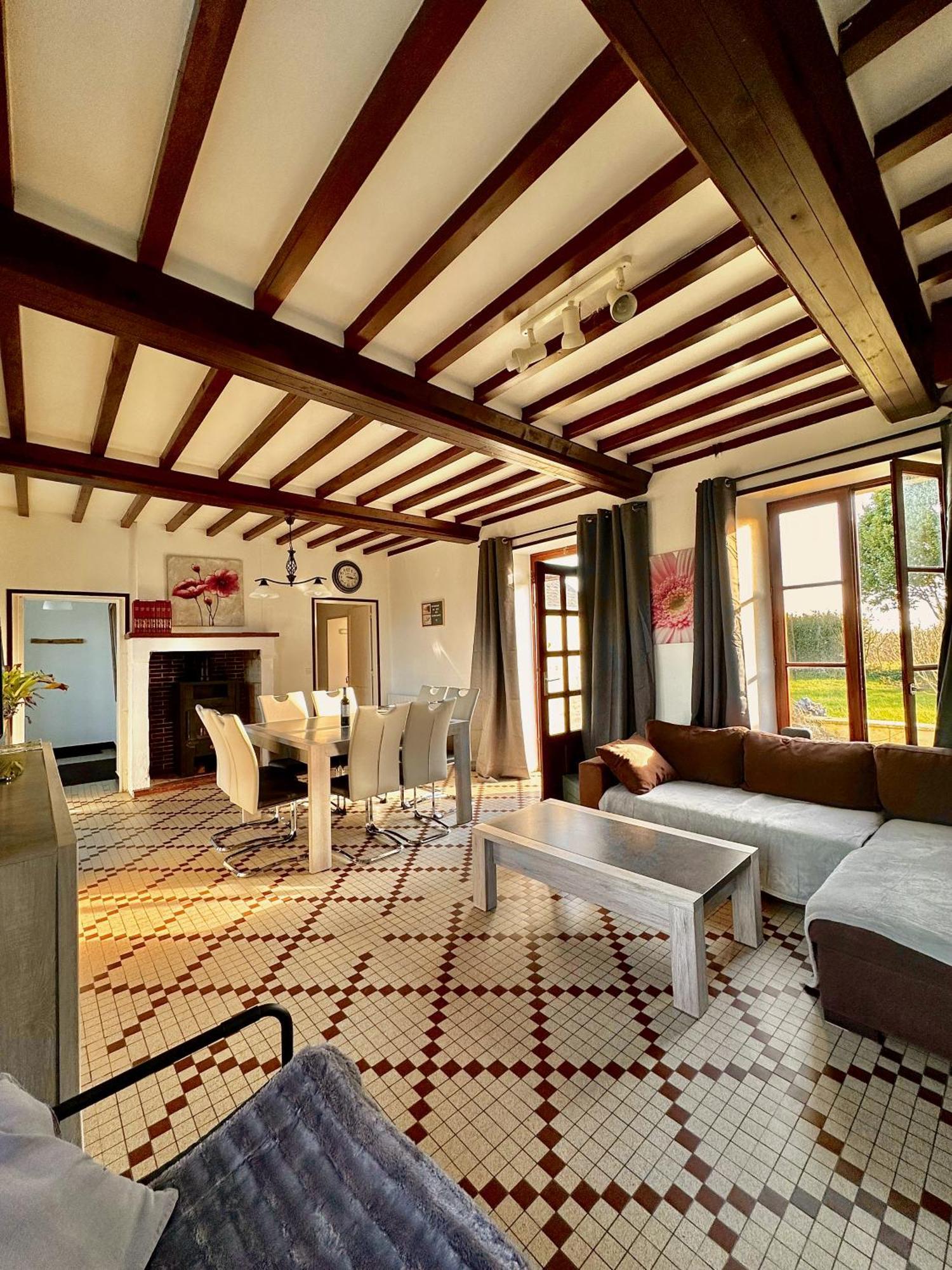 Gites Les Coquelicots Longueville  المظهر الخارجي الصورة